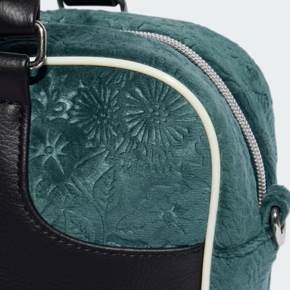 adidas Originals Liberty Airliner Teal and Black Crossbody Bag JX3195 - Picture 7 of 10